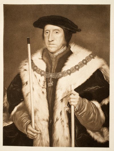 Thomas Howard, 3e Duc de Norfolk, pub. 1902 (collotype) - Hans Holbein der Jüngere