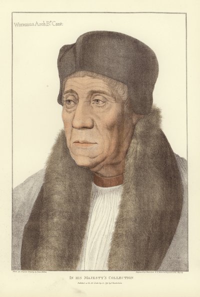William Warham, archevêque de Canterbury - Hans Holbein der Jüngere
