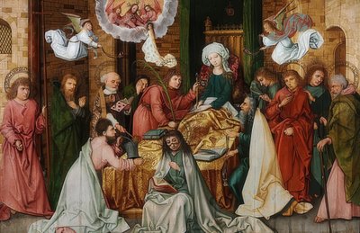 La mort de la Vierge Marie - Hans Holbein the Elder