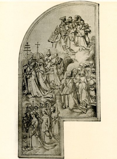 Conception pour un retable représentant des saints - Hans Holbein the Elder