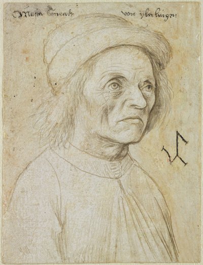Portrait de Konrad Wurffel - Hans Holbein the Elder