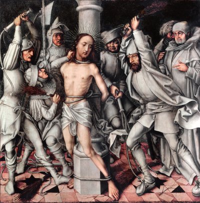 La Flagellation du Christ, détail d