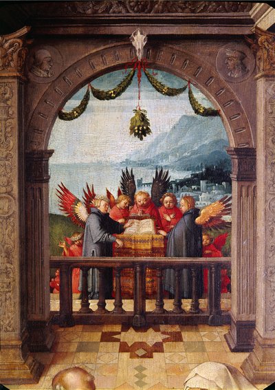 La Fontaine de Vie (détail), 1519 - Hans Holbein the Elder