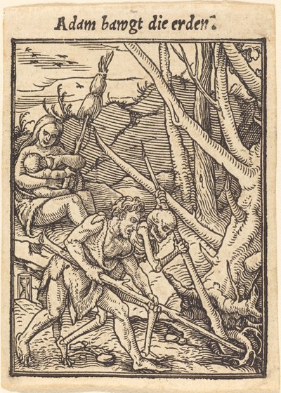 Adam bawgt die erden - Hans Holbein der Jüngere