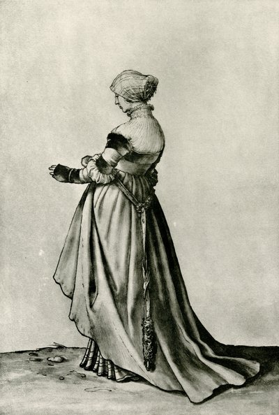 Bourgeoise de Bâle - Hans Holbein der Jüngere
