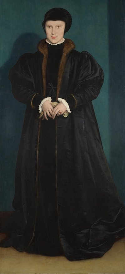 Christina de Danemark, Duchesse de Milan, 1538 - Hans Holbein der Jüngere