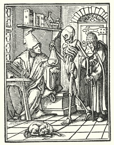 La Mort et le Médecin - Hans Holbein der Jüngere