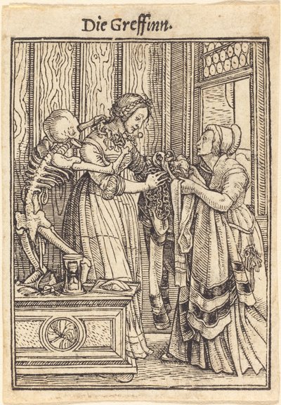 Die Greffinn - Hans Holbein der Jüngere