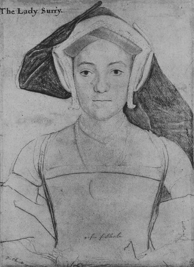 Frances, Comtesse de Surrey, vers 1532-1533, 1945 - Hans Holbein der Jüngere
