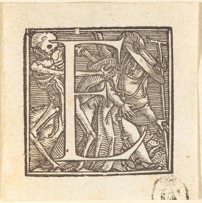 Lettre E - Hans Holbein der Jüngere