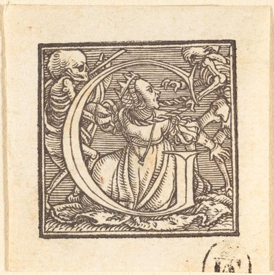 Lettre G - Hans Holbein der Jüngere