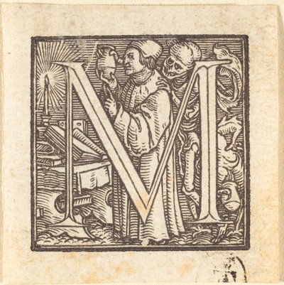 Lettre M - Hans Holbein der Jüngere