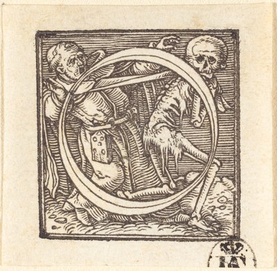 Lettre O - Hans Holbein der Jüngere