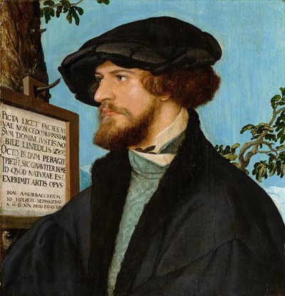 Portrait de Bonifacius Amerbach, 1519 - Hans Holbein der Jüngere