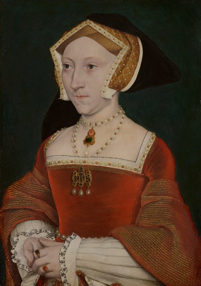 Portrait de Jane Seymour - Hans Holbein der Jüngere