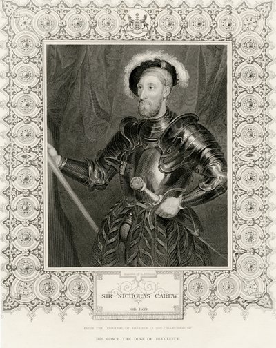 Sir Nicholas Carew - Hans Holbein der Jüngere