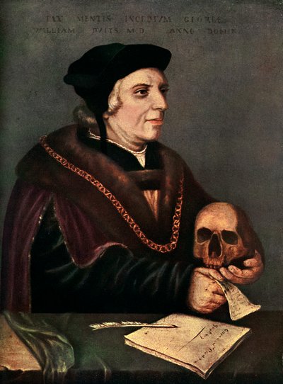 Sir William Butts c1486-1545, 1543 - Hans Holbein der Jüngere