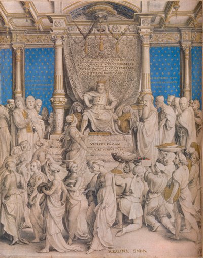 Salomon et la reine de Saba, vers 1534 - Hans Holbein der Jüngere