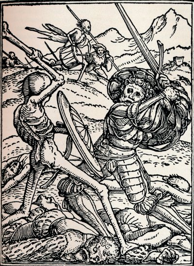 Le Chevalier et la Mort, 1538 - Hans Holbein der Jüngere