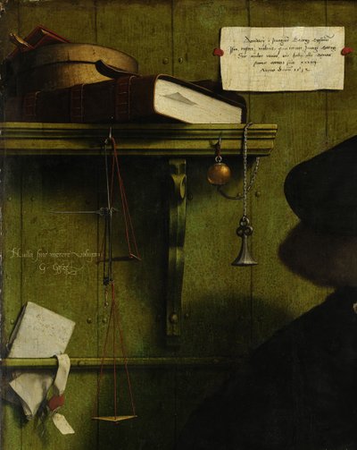 Le marchand Georg Gisze (détail), 1532 - Hans Holbein der Jüngere