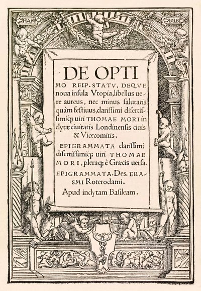 Page de titre de la troisième édition de Bâle de 1518 de 