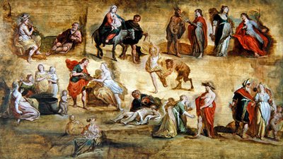 Scènes mythologiques et religieuses : un modello d