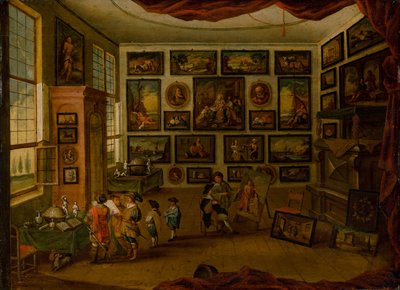 La Kunstkammer, première moitié du 17ème siècle - Hans III Jordaens