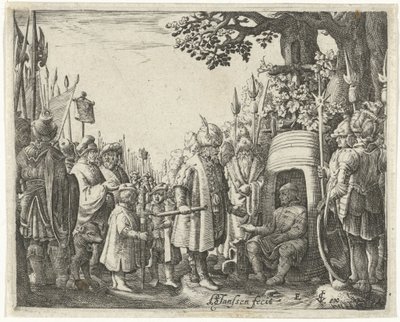 Alexandre le Grand et Diogène - Hans Janssen
