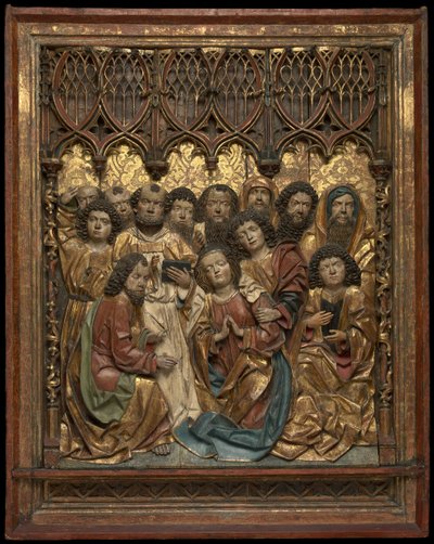 La Mort de la Vierge - Hans Klocker