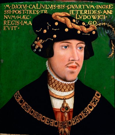 Roi Louis II de Hongrie, vers 1522 - Hans Krell