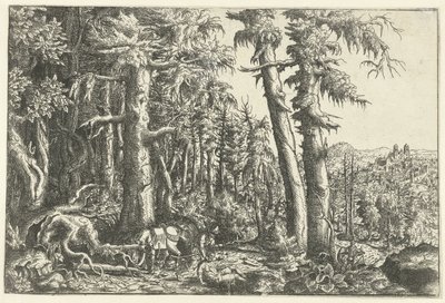 Paysage avec le Bon Samaritain - Hans Lautensack