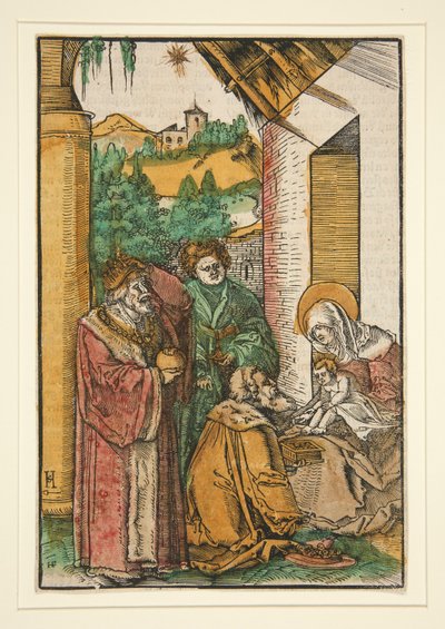 Adoration des Mages - Hans Leonard Schaufelein
