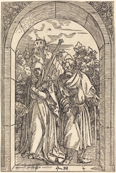 Mater Dolorosa et Saint Joseph - Hans Leonard Schaufelein