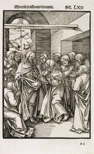 Thomas doute des blessures du Christ - Hans Leonhard Schäufelein