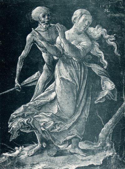 La Mort capturant une fille - Hans Leu