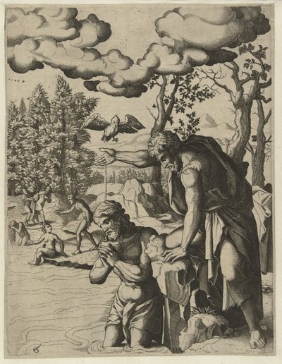 Baptême du Christ - Hans Liefrinck (I) (attributed to)
