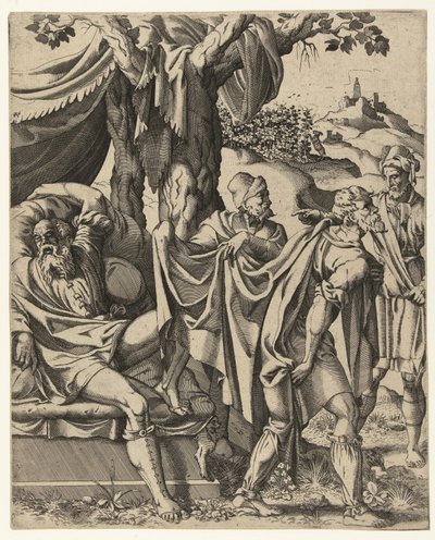 Ivresse de Noé - Hans Liefrinck (I) (attributed to)