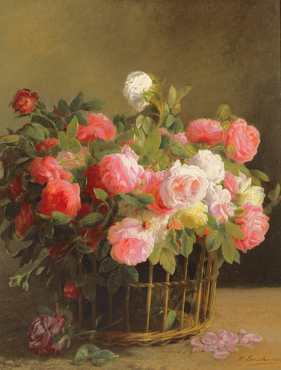 Panier de fleurs - Hans Looscher