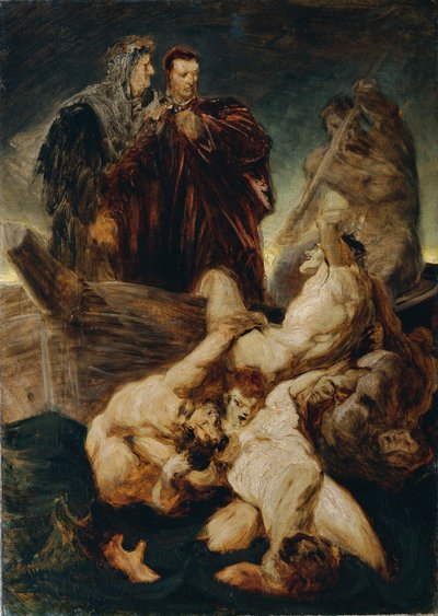 Dante et Virgile en Enfer - Hans Makart