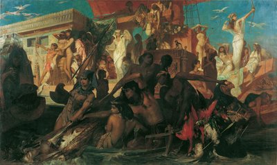 La chasse au Nil - Hans Makart