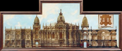Projet pour un palais : arrière et plan - Hans Makart