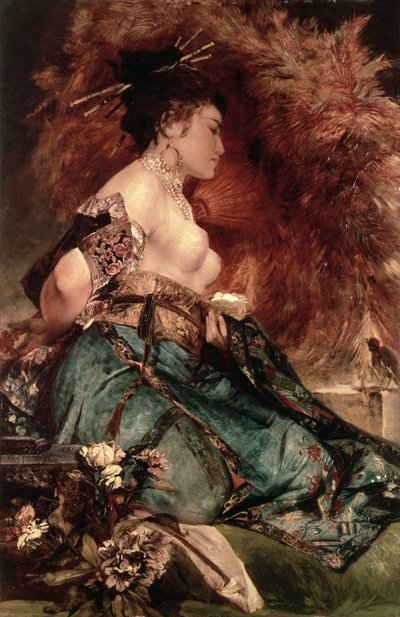 Fille japonaise - Hans Makart