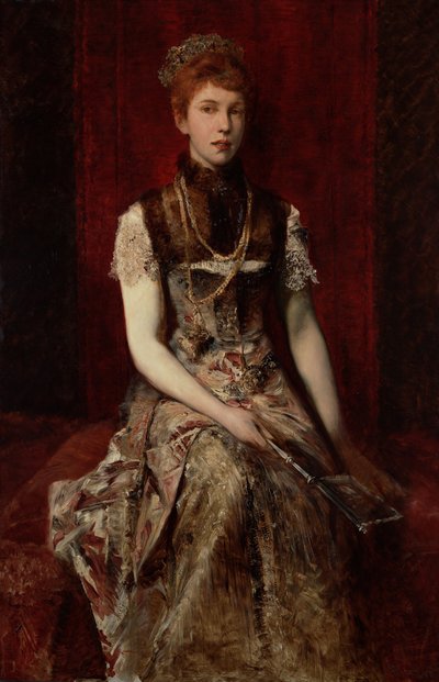 Portrait de Dora Fournier-Gabillon - Hans Makart