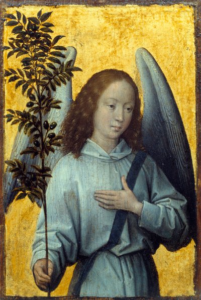 Ange tenant un rameau d
