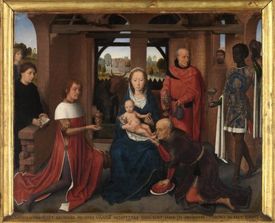 Panneau central du Triptyque de Jan Floreins - Hans Memling
