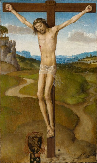 Christ en croix, vers 1480 - Hans Memling