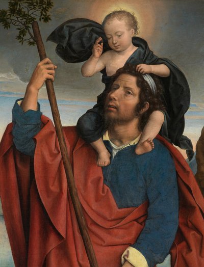 (détail) du Triptyque de Willem Moreel - Hans Memling