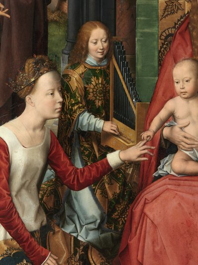Triptyque de Saint Jean-Baptiste et Saint Jean l