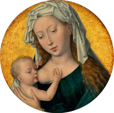 La Vierge Marie allaitant l