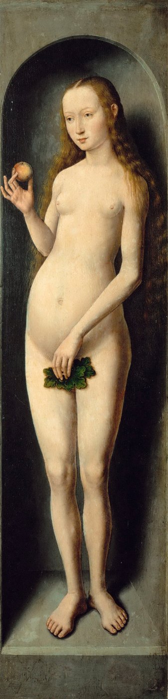 Ève (aile latérale du petit triptyque de Saint Jean-Baptiste) - Hans Memling